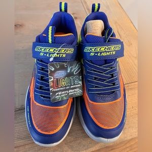 Skechers Lights Vortex Flash Zorents children’s sneakers size 12.5 New with box